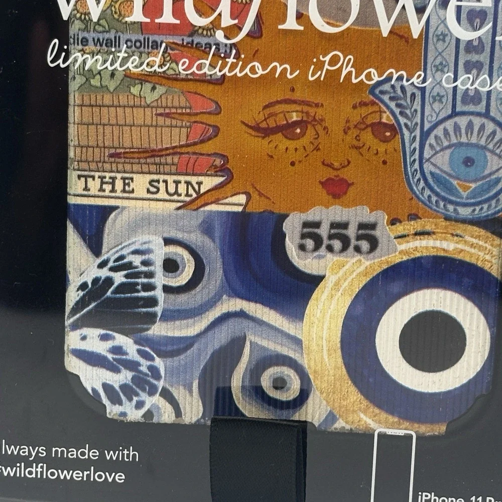 Wildflower iPhone 12 Pro Max Phone Case Evil Eye Limited Edition Sun New In Box